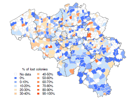 Map Belgium
